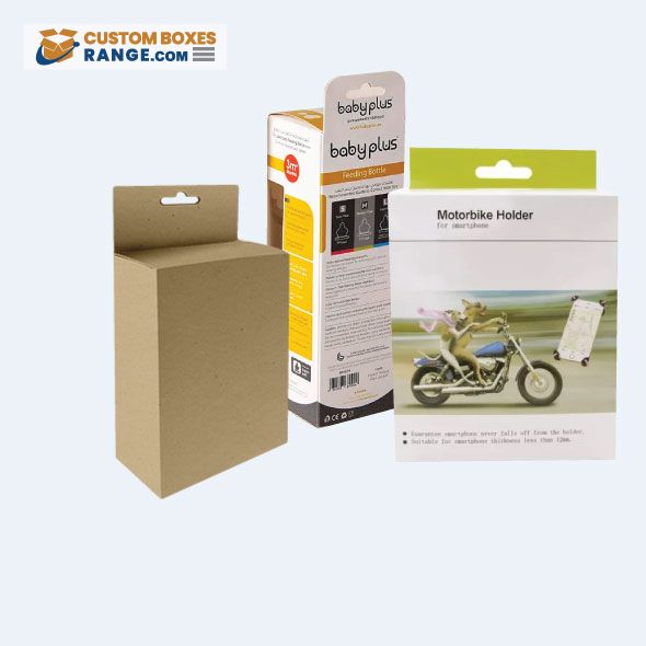 Printed hang tab boxes