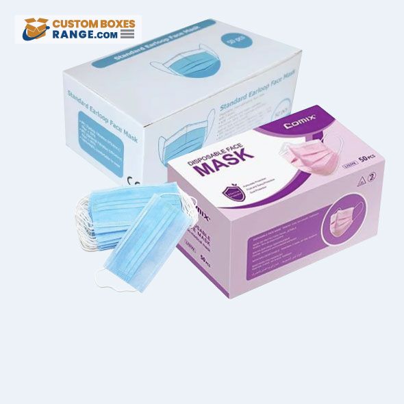 Printed surgical mask boxes