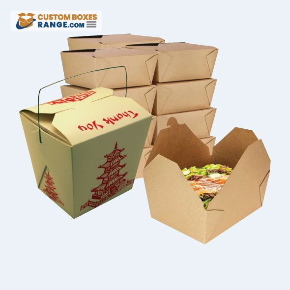 Printed take away boxes