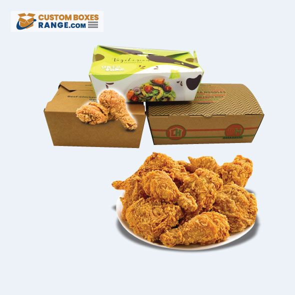 Printed take out boxes