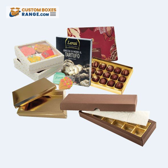 Printed truffle boxes