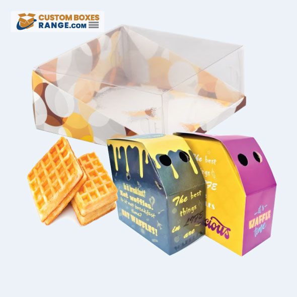 Printed waffle boxes