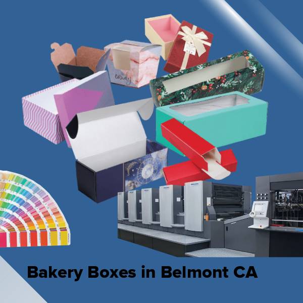 Bakery boxes in belmont ca