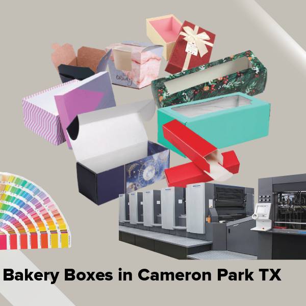 Bakery boxes in cameron park tx