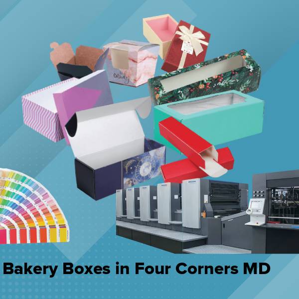 Bakery boxes in four corners md