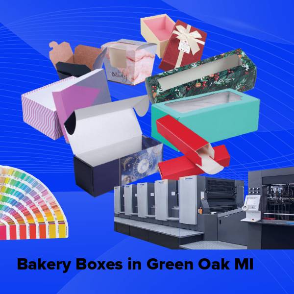 Bakery boxes in green oak mi