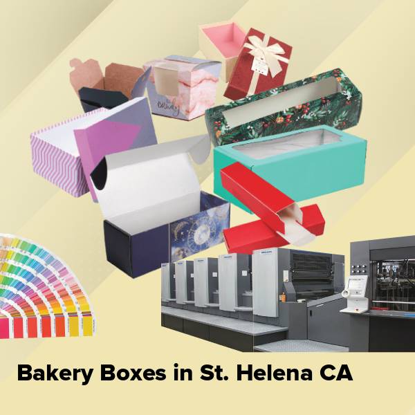 Bakery boxes in st. helena ca
