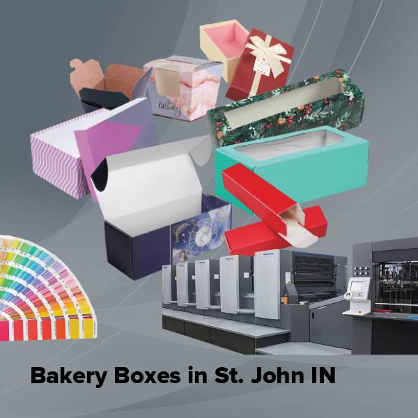 Bakery boxes in st. john in
