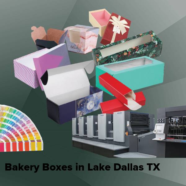 Bakery boxes in lake dallas tx
