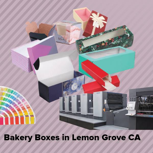 Bakery boxes in lemon grove ca