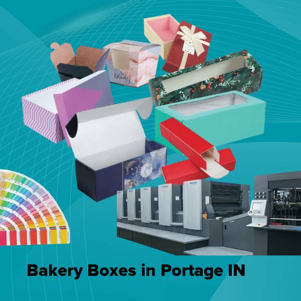 Bakery boxes in portage in
