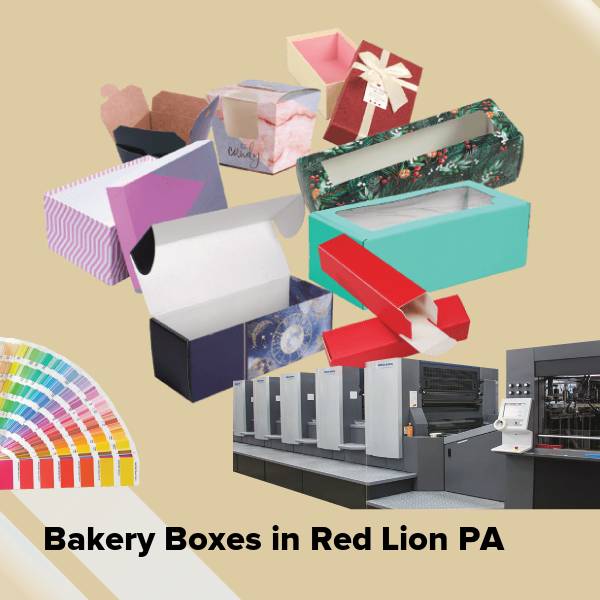 Bakery boxes in red lion pa