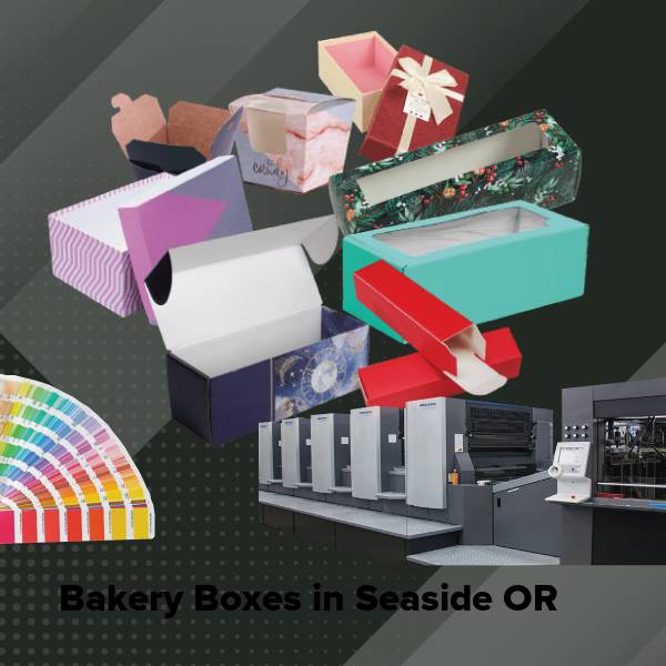 Bakery boxes in seaside or
