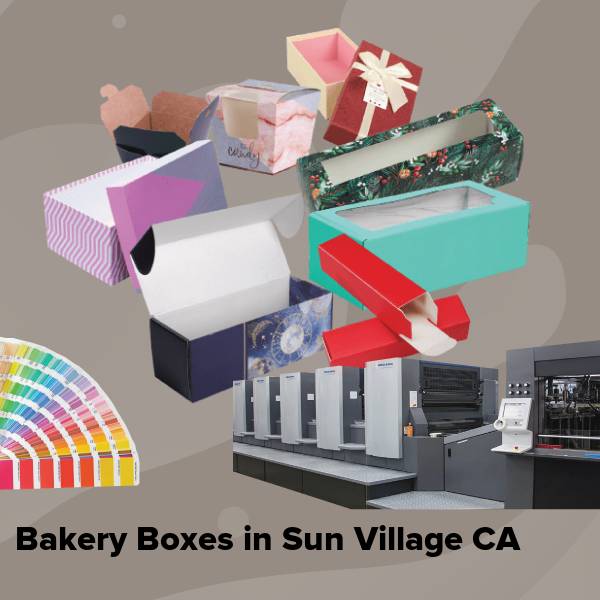 Bakery boxes in sun village ca