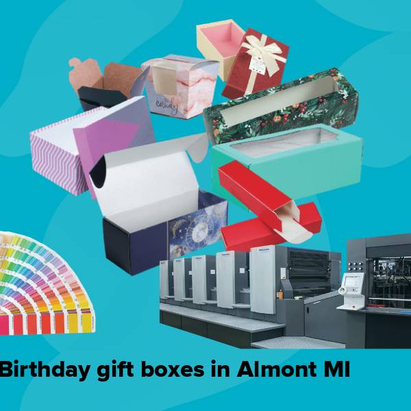 Birthday gift boxes in almont mi