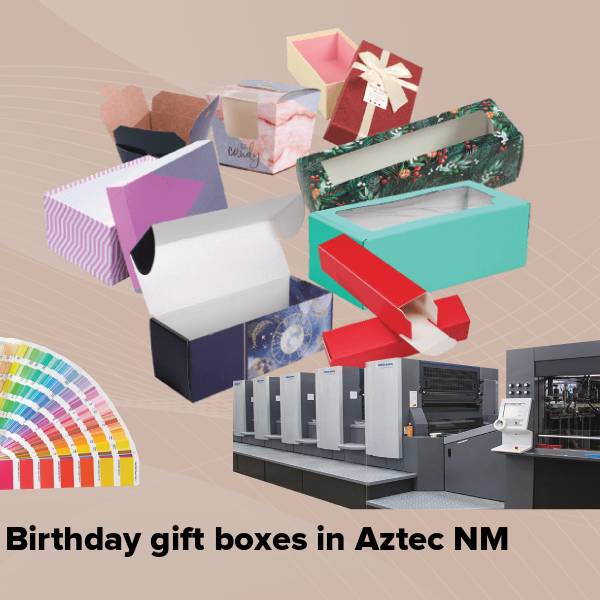 Birthday gift boxes in aztec nm