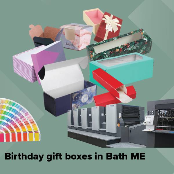 Birthday gift boxes in bath me