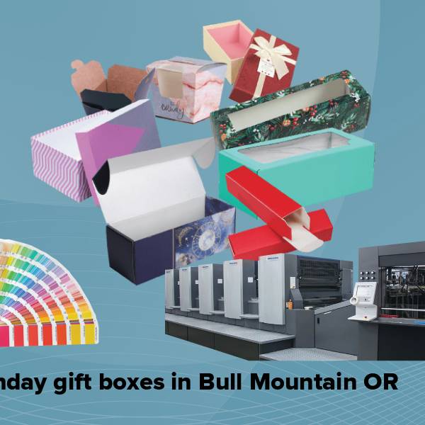 Birthday gift boxes in bull mountain or