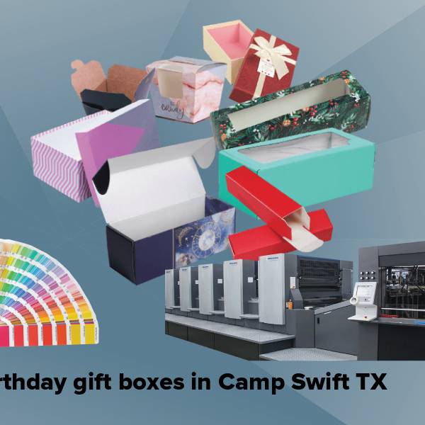 Birthday gift boxes in camp swift tx
