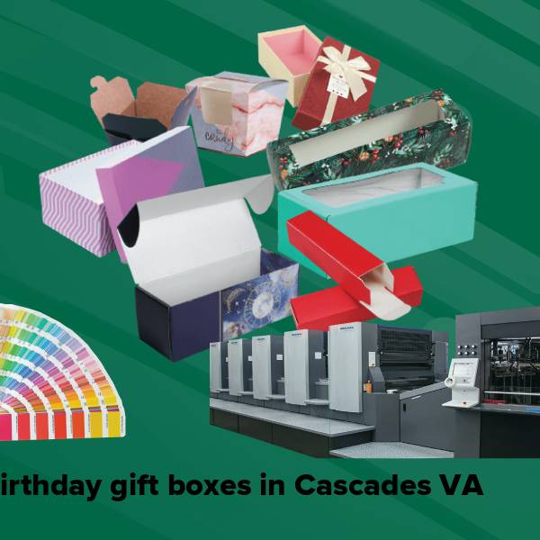 Birthday gift boxes in cascades va