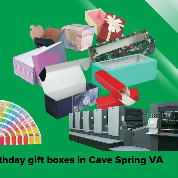 Birthday gift boxes in cave spring va