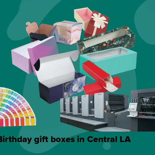 Birthday gift boxes in central la