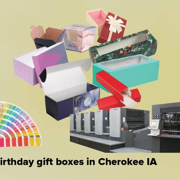 Birthday gift boxes in cherokee ia