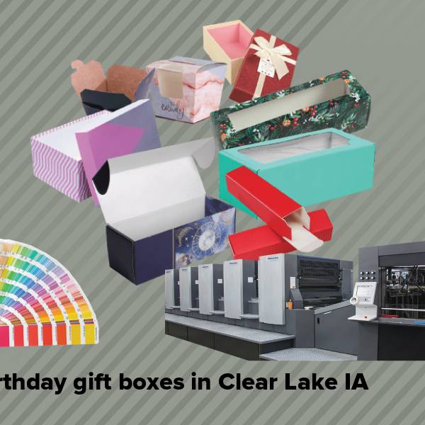 Birthday gift boxes in clear lake ia