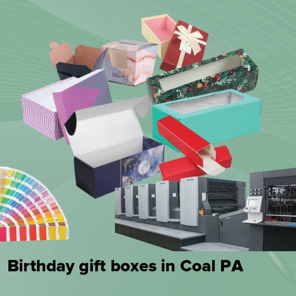 Birthday gift boxes in coal pa