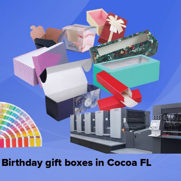 Birthday gift boxes in cocoa fl
