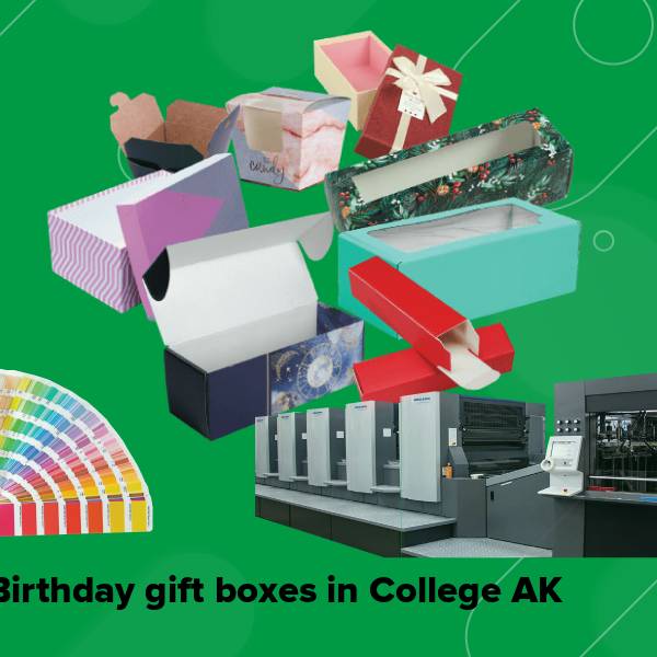 Birthday gift boxes in college ak