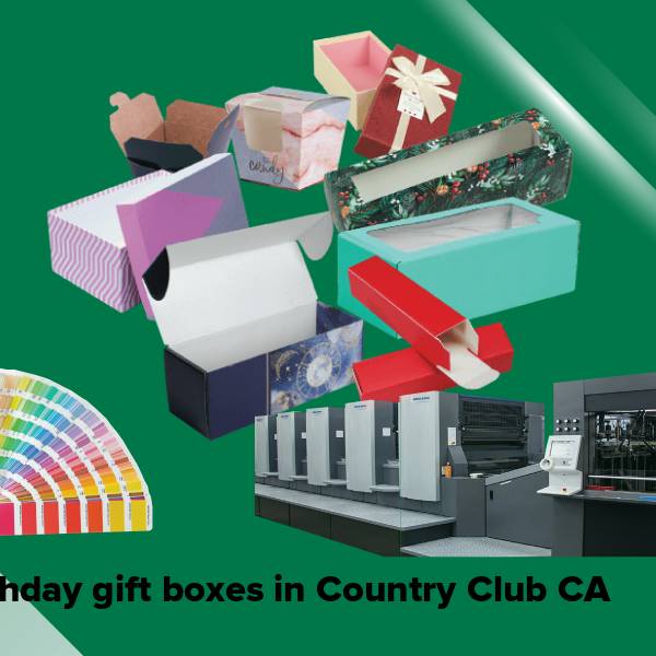 Birthday gift boxes in country club ca