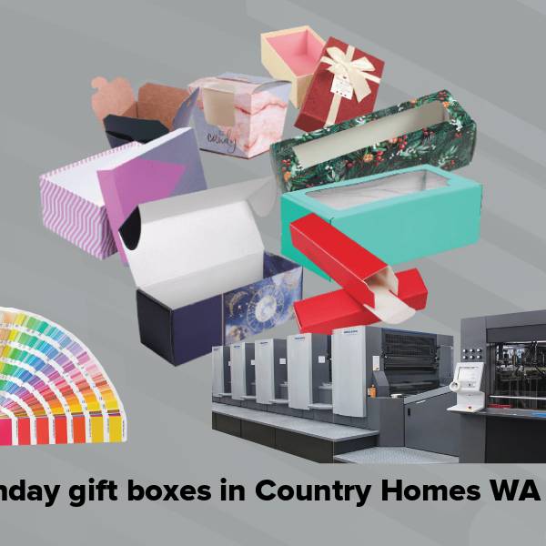 Birthday gift boxes in country homes wa