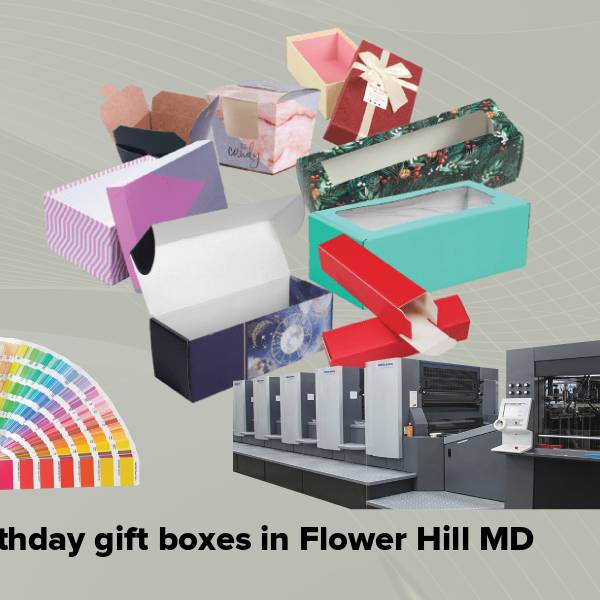 Birthday gift boxes in flower hill md