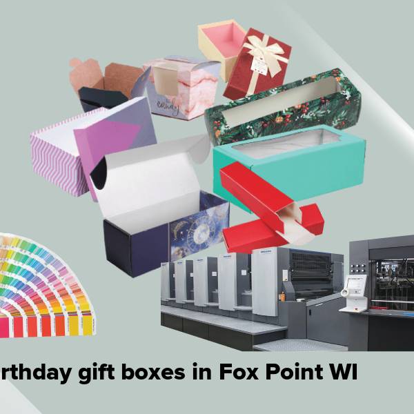 Birthday gift boxes in fox point wi