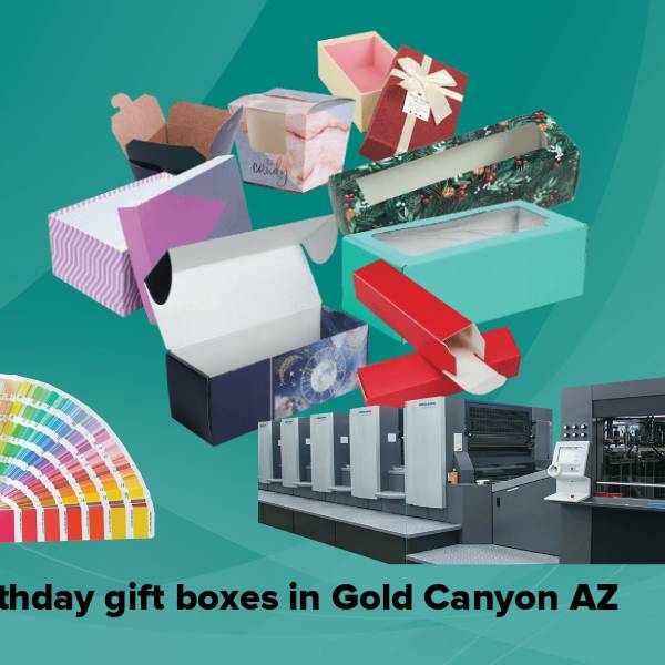Birthday gift boxes in gold canyon az