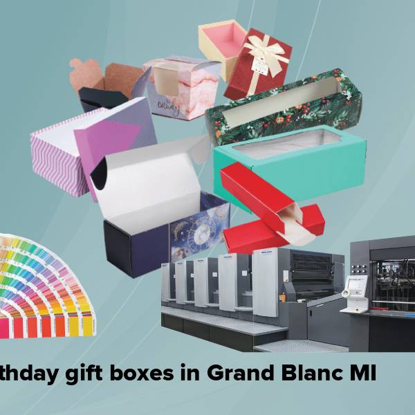 Birthday gift boxes in grand blanc mi