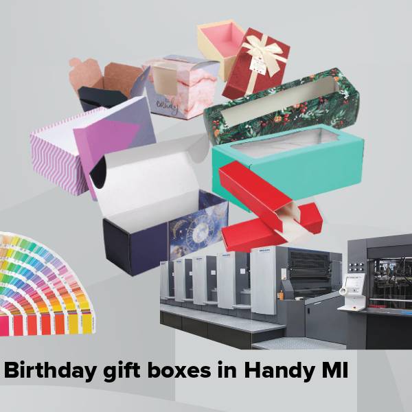 Birthday gift boxes in handy mi