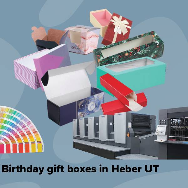 Birthday gift boxes in heber ut