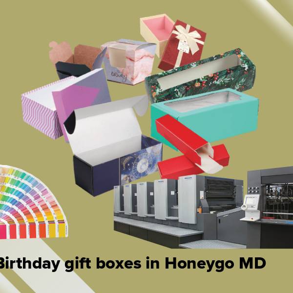 Birthday gift boxes in honeygo md