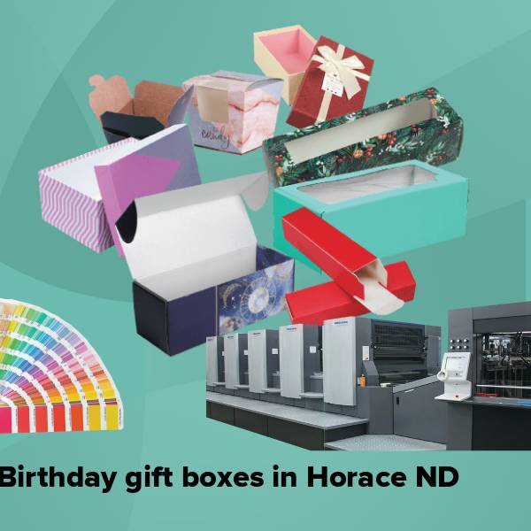 Birthday gift boxes in horace nd