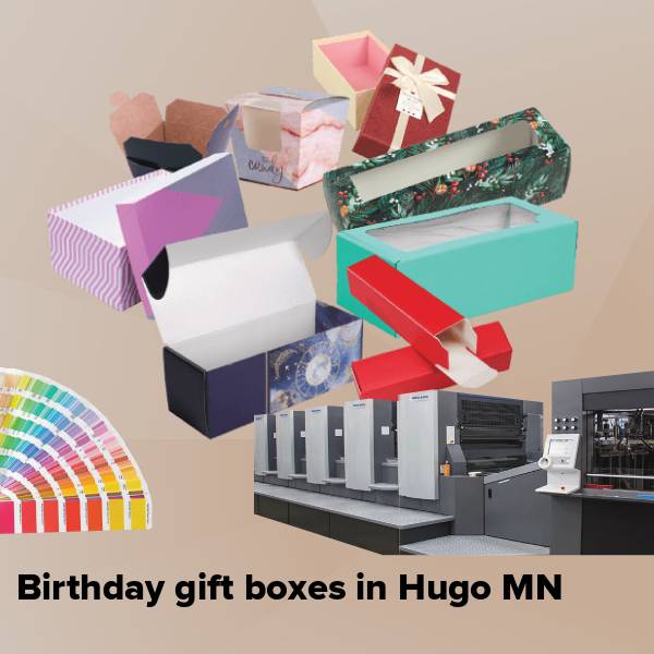 Birthday gift boxes in hugo mn