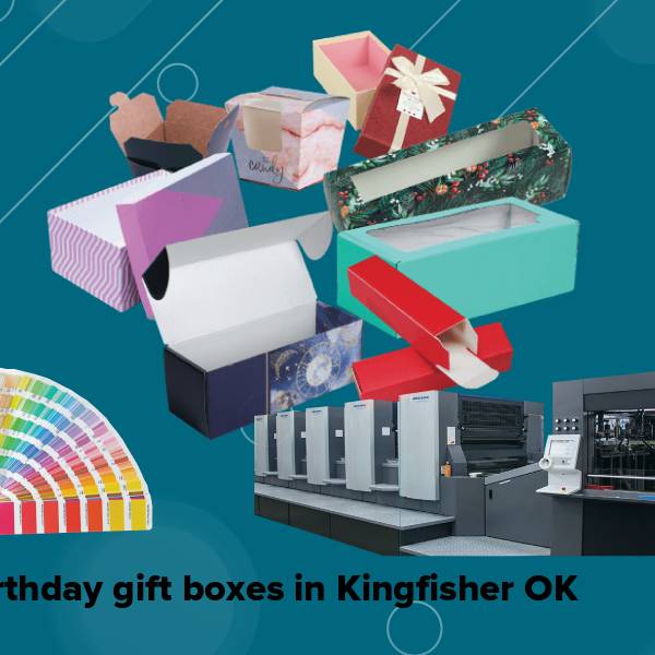 Birthday gift boxes in kingfisher ok