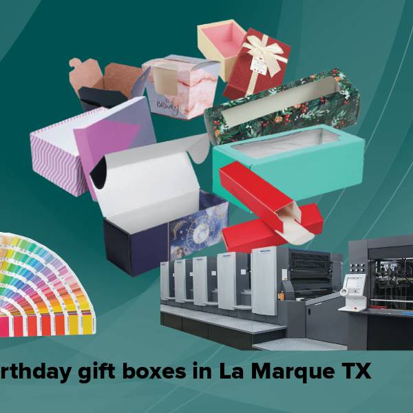 Birthday gift boxes in la marque tx
