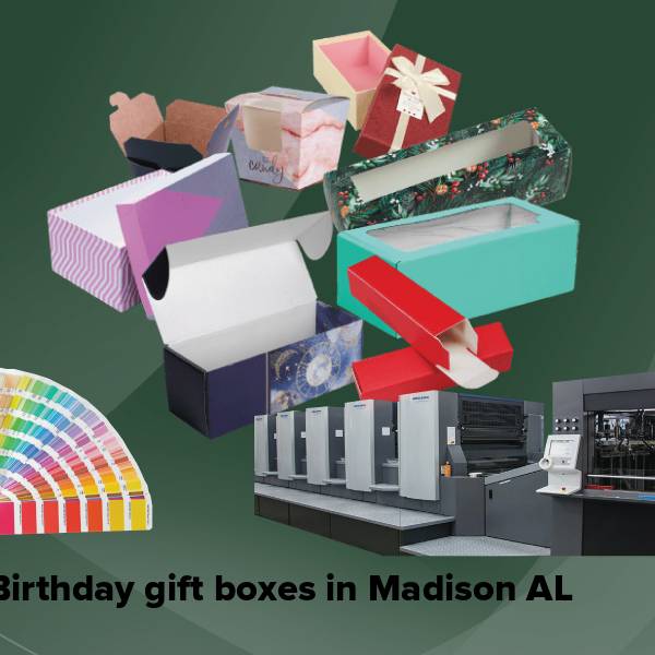 Birthday gift boxes in madison al
