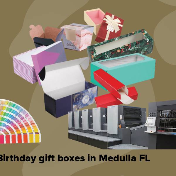 Birthday gift boxes in medulla fl