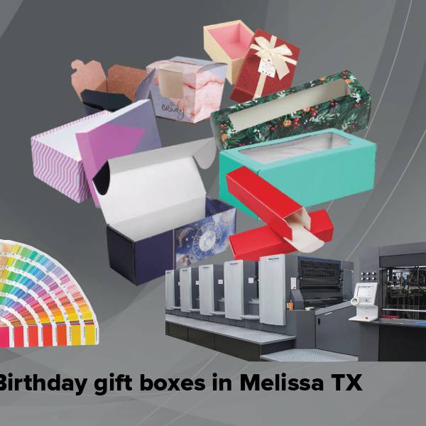 Birthday gift boxes in melissa tx