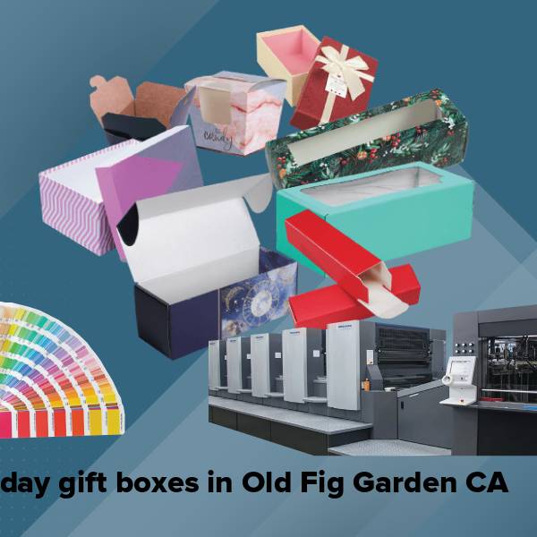 Birthday gift boxes in old fig garden ca