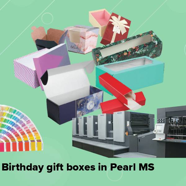 Birthday gift boxes in pearl ms