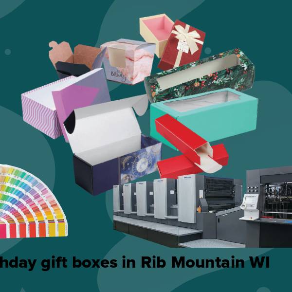 Birthday gift boxes in rib mountain wi